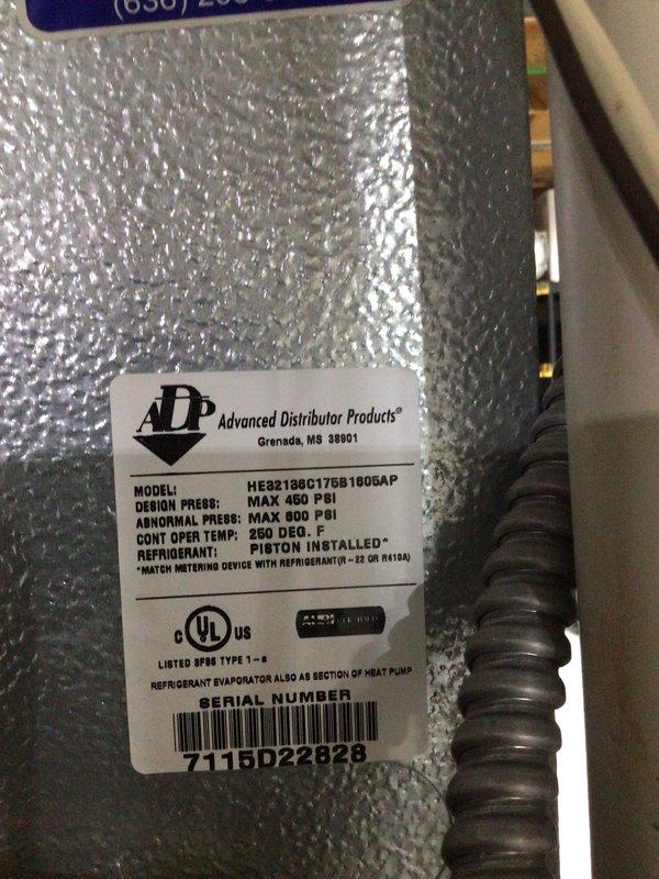 Completed comprehensive cooling maintenance on residential AC system. Performed standard tune-up procedures including inspection of Advanced Distributor Products evaporator coil (Model HE92188017GB1605AP) with piston metering device, verified manufacturer specifications and refrigerant circuit integrity. Replaced 16x20x1 pleated air filter to ensure proper airflow and system efficiency. System tested and confirmed operational with all components functioning within normal parameters.