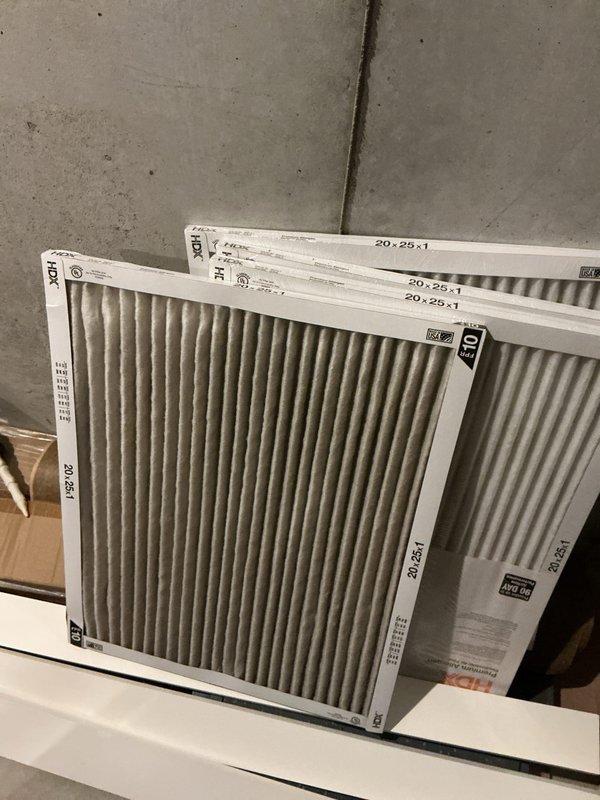 Performed comprehensive cooling maintenance on 5-year-old Lennox system. Completed full AC tune-up including inspection of electrical components, wiring connections, and control systems within the unit compartment. Replaced 20x25x1 air filters to ensure optimal airflow and system efficiency. All electrical terminals, relays, and wire connections were inspected and found secure. Verified system operation and confirmed unit is functioning properly with no issues detected.