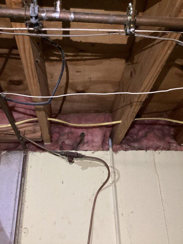 Installed dedicated electrical circuit and new outlet for dishwasher connection. Ran new wiring from electrical panel through attic space to kitchen location, ensuring proper routing alongside existing plumbing and mechanical systems. Work completed same day to meet customer timeline requirements.
