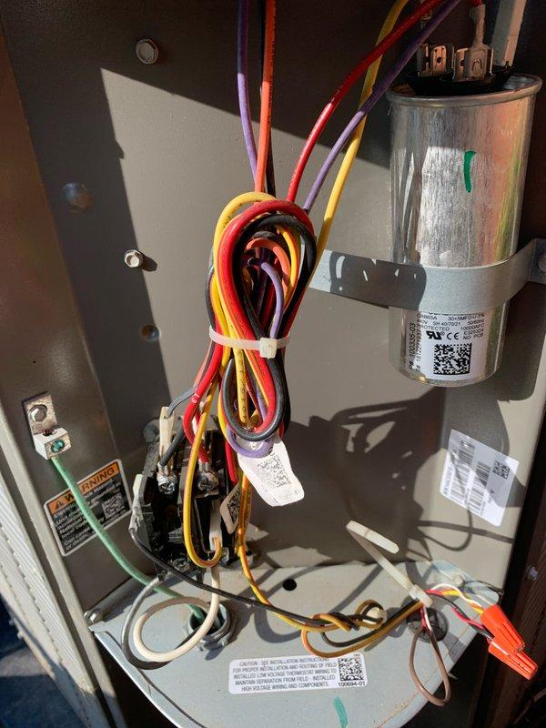 Completed comprehensive tune-up service on two 6-year-old residential air conditioning systems with condensing units located at ground level in backyard. Performed standard preventive maintenance procedures including temperature differential measurements across evaporator coils, electrical system inspection, capacitor testing and verification, and visual inspection of all major components. Both units tested within normal operating parameters and are functioning properly for the cooling season.