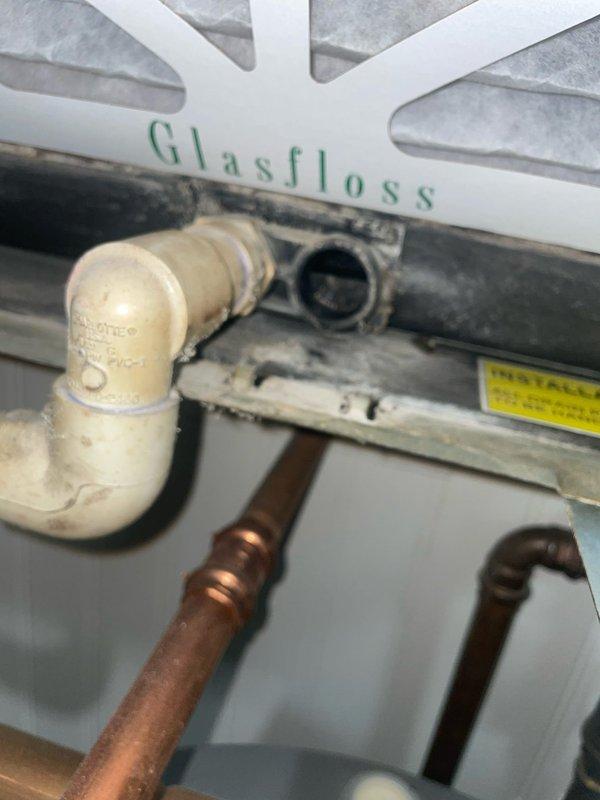 Responded to recall for intermittent air conditioning operation on system under 10 years old. Upon arrival, verified thermostat was calling for cooling at 78°F setpoint and system was cycling improperly. Inspected outdoor unit, indoor air handler, and thermostat wiring for loose connections or component failures causing intermittent operation.