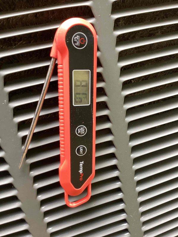 Completed comprehensive cooling season tune-up on single AC unit less than ten years old. Performed standard maintenance protocol including system inspection, temperature differential measurements across evaporator coil (recorded 94.1°F), verified proper airflow through condenser fins, and confirmed optimal operating parameters. All components found in good working condition with no deficiencies noted.