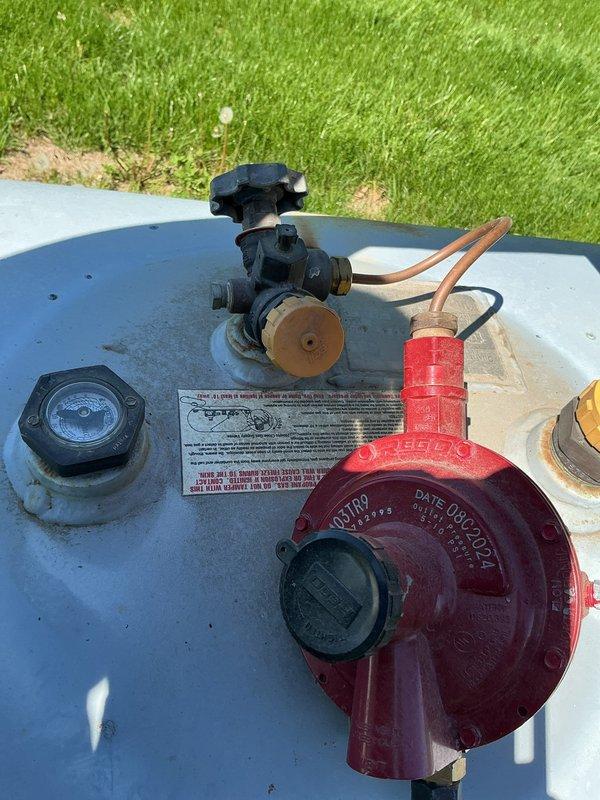 Conducted on-site electrical estimate for standby generator installation. Inspected and documented existing natural gas infrastructure, including gas meter regulator mounted on exterior wall and secondary pressure regulator assembly with control valves and copper gas line connections. Evaluated gas supply capacity and pressure regulation equipment to determine compatibility with proposed generator system requirements.
