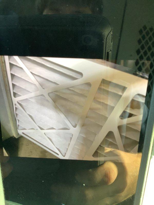 Completed comprehensive maintenance tune-up on 10-year-old air conditioning system. Inspected and serviced all major components including blower assembly, motor housing, evaporator coil, and electrical controls. Examined air filters showing moderate dust accumulation and discoloration from normal operation. Verified proper operation of blower wheels, checked all wire connections at control board, and inspected copper refrigerant lines for proper installation. Cleaned accessible components, tested system controls, and confirmed unit is operating within normal parameters for continued reliable cooling performance.