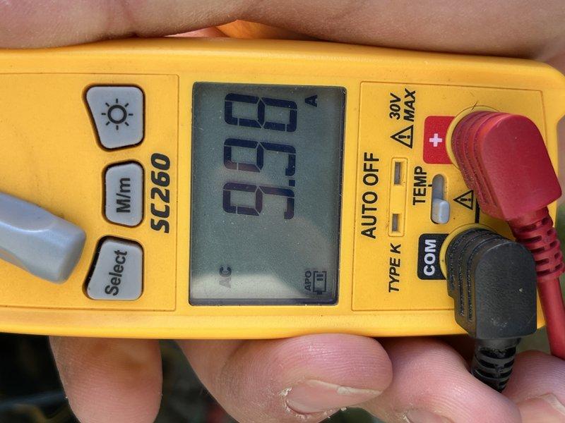 # HVAC Cooling System Tune-Up

Performed comprehensive preventive maintenance tune-up on a residential cooling system over 10 years old located in side yard. Conducted full system diagnostics and operational testing using digital multimeter to verify proper electrical readings and temperature measurements across all components. Inspected condensing unit, checked refrigerant pressures, cleaned condenser coils, and verified proper airflow. All system parameters found within normal operating specifications. Unit operating efficiently with no issues identified at time of service.