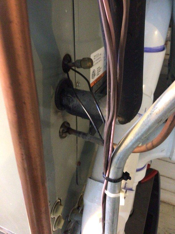 Upgraded zoning system by replacing single-stage zone control board with multistage board and installing new 12x20 zone damper with motor orientation on 12" side due to parts availability. Added freeze-stat and discharge air sensor to new zone board, configured staging based on percentage of zones calling, and wired W2 and ds/bk terminals (clipped R-DS jumper) to enable reduced blower speed during single-zone air conditioning calls for improved comfort and efficiency.