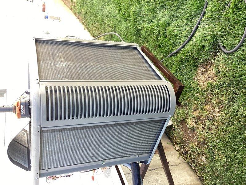 Completed comprehensive cooling maintenance on a 9-year-old air conditioning system. Performed standard tune-up procedures including inspection of control boards, electrical connections, and wiring harnesses within the control panel, verifying proper operation of all electronic components and communication modules. Inspected outdoor condenser unit, confirmed coil fins are clean and undamaged, and verified system is operating within normal parameters. System tested and confirmed working properly with no issues found.