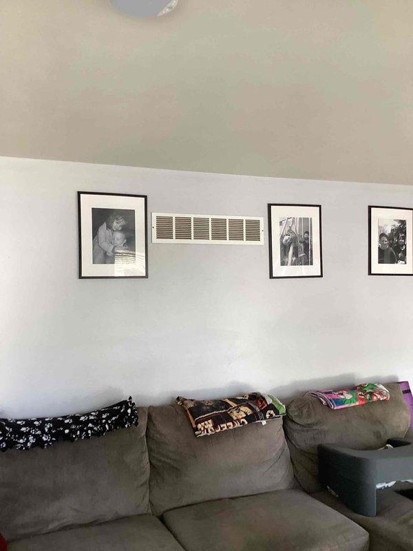 Responded to customer complaint of exhaust smell throughout home when air conditioning system operates. Performed diagnostic inspection of 3-year-old outdoor unit and indoor air handling components. Inspected air return vents and ductwork for potential contamination sources, checked for proper system operation, and identified source of odor concern to provide resolution recommendations.