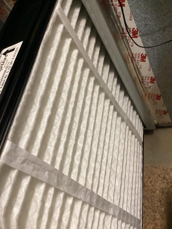 Completed comprehensive cooling maintenance on a 9-year-old air conditioning system. Replaced pleated air filter, inspected air return grille, and verified system operation. All components functioning properly with no issues identified.