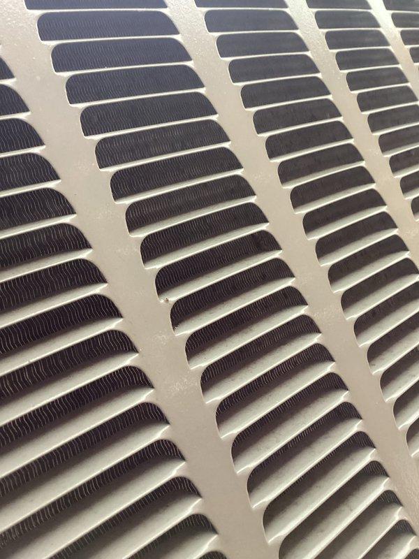 Completed comprehensive cooling maintenance on a 9-year-old air conditioning system. Replaced pleated air filter, inspected air return grille, and verified system operation. All components functioning properly with no issues identified.