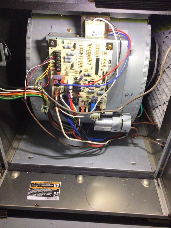 Completed comprehensive cooling maintenance on a 9-year-old air conditioning system. Performed AC tune-up including inspection of control board, electrical connections, capacitor, and all wiring terminations within the unit. Verified proper operation of all relays, contactors, and electrical components. Inspected and replaced 20x20x1 pleated air filter. System tested and confirmed operating within normal parameters with no issues identified.