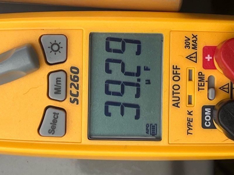Completed seasonal cooling system tune-up on 6-year-old residential air conditioning unit. Performed comprehensive system inspection and maintenance including temperature differential measurements, with supply air reading 63°F. All components tested and found operating within normal parameters, system ready for cooling season.