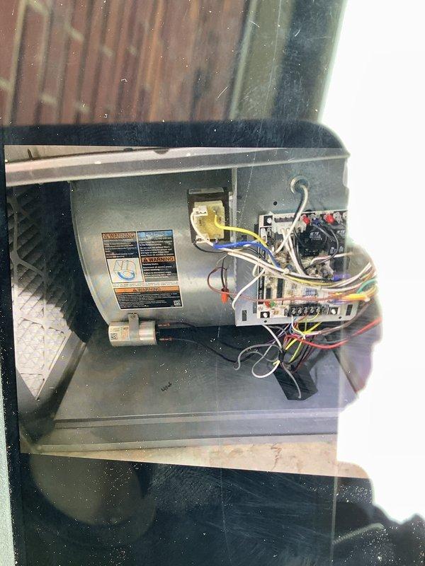 Completed preventative maintenance tune-up on a 10+ year old residential cooling system located in side yard. Performed comprehensive inspection of outdoor condenser unit and indoor air handler, checked all electrical connections and controls, verified proper blower motor operation, and documented system condition with photos. Unit is operational and ready for cooling season.
