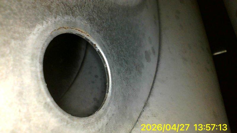 Provided complimentary second opinion inspection on furnace heat exchanger as requested. Performed thorough visual examination of system components, documented conditions with photography showing dusty ductwork in attic space and blower assembly access port. Confirmed warranty status: heat exchanger remains under warranty coverage while air conditioning unit, evaporator coil, and remaining furnace components are no longer covered under warranty protection.