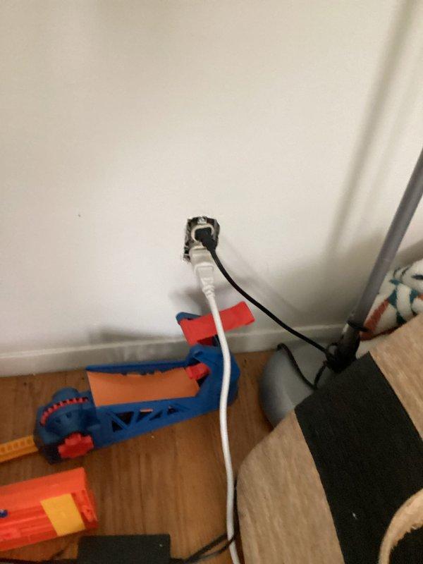 Conducted on-site electrical assessment for outlet upgrades and light fixture modifications. Evaluated existing electrical outlets in living areas and documented current fixture locations to determine feasibility of raising fixture heights to meet updated specifications.