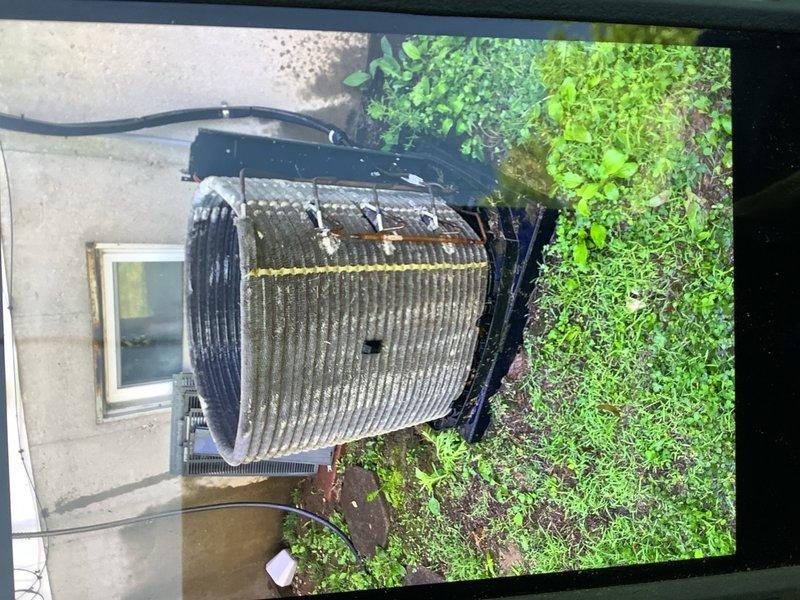 Completed comprehensive cooling system tune-up on 8-year-old air conditioning unit. Performed standard maintenance protocol including inspection of condenser coil which showed significant accumulation of dirt and debris obstructing airflow through fins. Cleaned condenser coil, checked refrigerant levels, tested electrical components, and verified proper system operation. Customer enrolled in preventive maintenance agreement with automatic payment processing for future service scheduling.