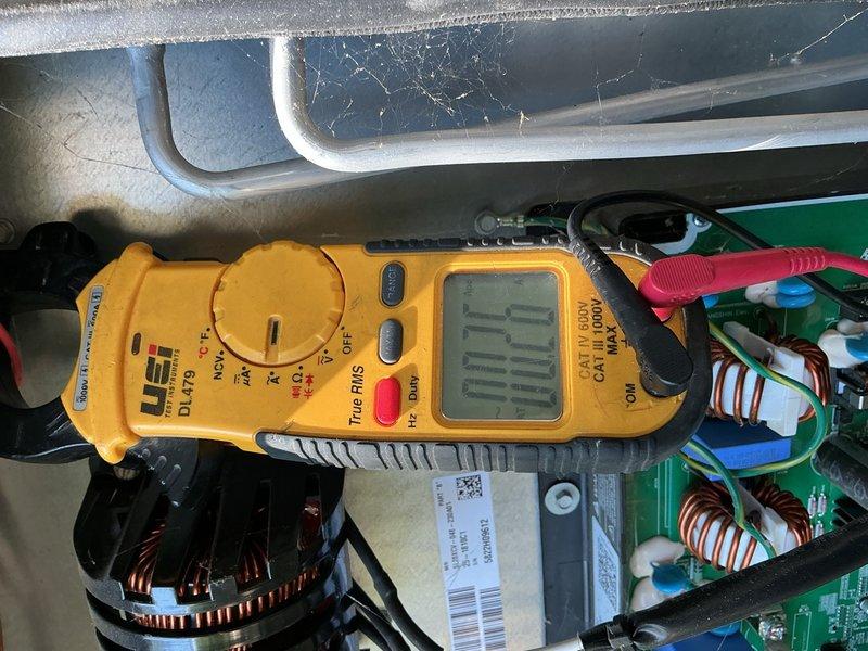 # HVAC Tune-Up Completed

Performed comprehensive cooling season tune-up on residential air conditioning unit located at rear of property. Conducted complete system diagnostics using digital multimeter to verify electrical components, measuring voltage and amperage at control board and compressor motor. Inspected condenser fan motor assembly, including shaft bearings and blade alignment. All components found operating within manufacturer specifications with no deficiencies noted.