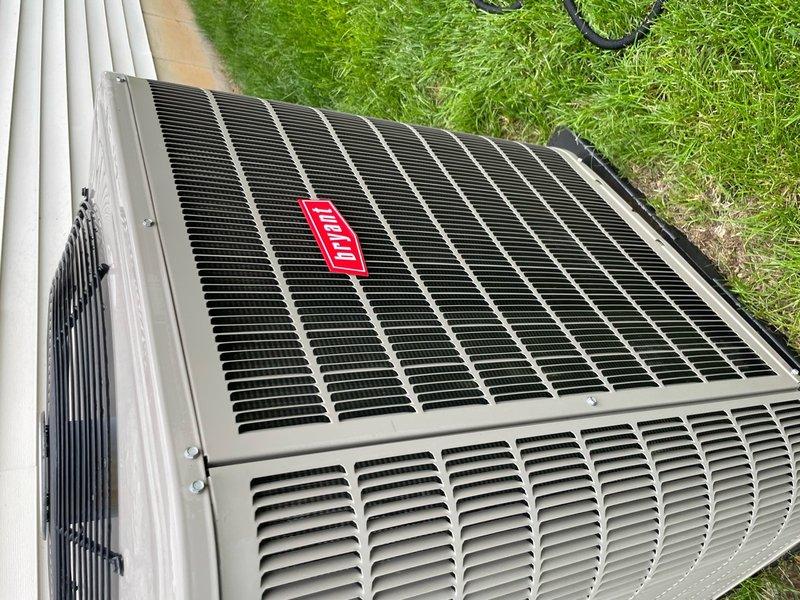Completed comprehensive cooling maintenance on 9-year-old Bryant air conditioning system. Performed standard tune-up protocol including inspection of outdoor condenser unit, verification of proper operation, and assessment following recent basement construction. Replaced HVAC air filter to address construction dust concerns and ensure optimal system performance and air quality.