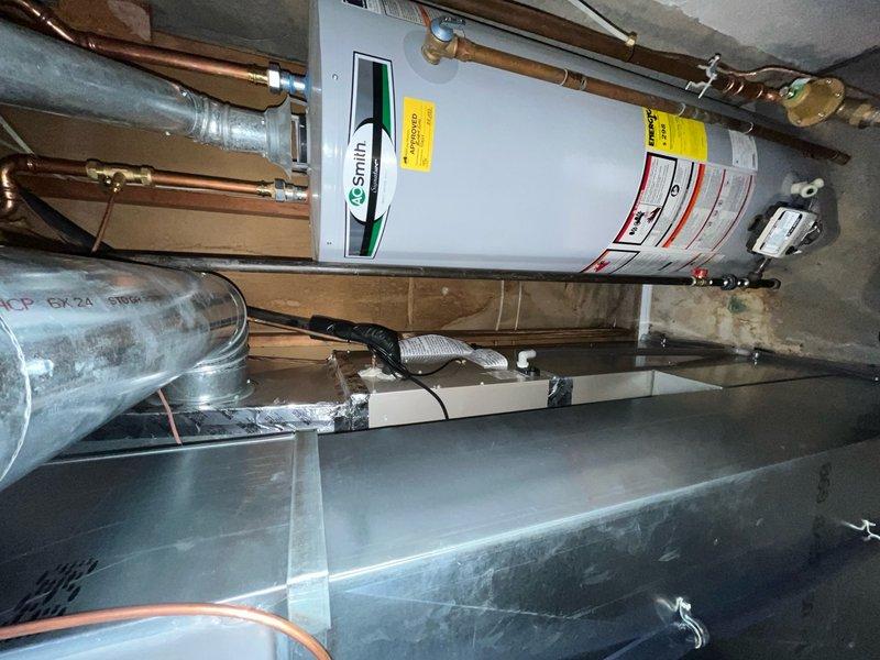 Completed comprehensive cooling system tune-up on 2025 air conditioning unit located on side of home. Performed full preventive maintenance inspection including refrigerant level check, electrical component testing, condenser coil cleaning, air filter evaluation, and thermostat calibration verification. All systems operating within manufacturer specifications with no deficiencies noted.