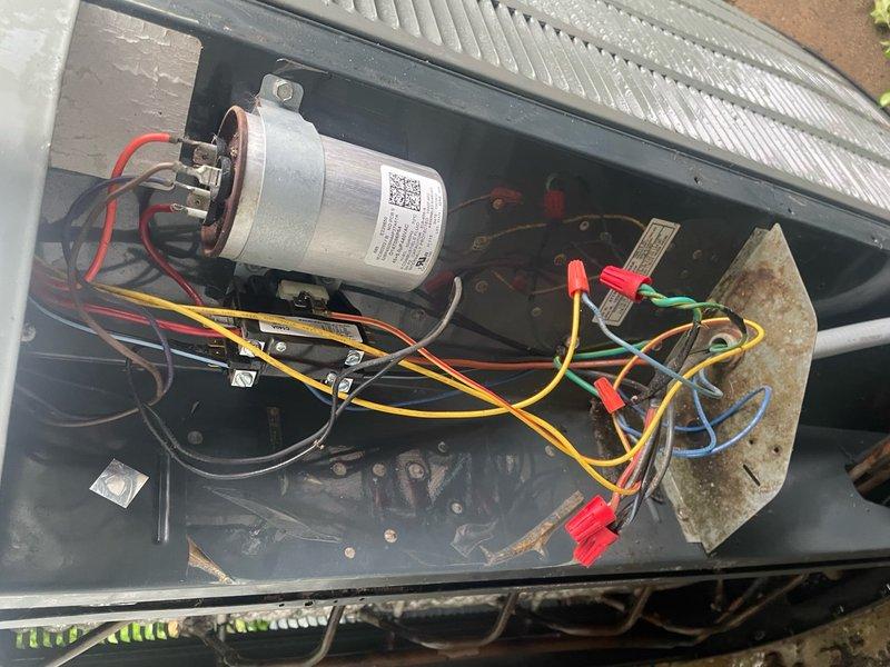 Completed comprehensive cooling maintenance on 14-year-old Trane system. Performed AC tune-up including inspection of blower motor assembly, capacitor, and electrical connections; all wiring and components found in proper working order. System tested and confirmed operational with no issues identified.