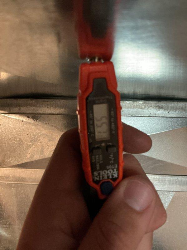 Completed comprehensive cooling system tune-up on a 7-year-old residential air conditioning unit located at side of house. Performed standard seasonal maintenance protocol including electrical diagnostics using digital multimeter and clamp meter to verify proper voltage, amperage, and system performance parameters. All measurements recorded within manufacturer specifications, confirming optimal electrical operation and system efficiency for the cooling season.