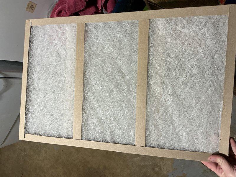 Completed comprehensive AC tune-up on 4-year-old outdoor unit, including full system inspection, cleaning of air return grill which showed moderate dust accumulation, and installation of new air filter. All components tested and operating within normal parameters, with customer notified via text throughout service process.
