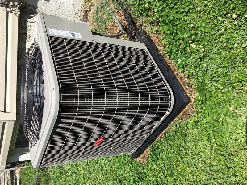 Completed comprehensive cooling maintenance on a 9-year-old air conditioning system. Performed standard tune-up procedures including inspection of condenser unit, electrical components, capacitor, control board, and wiring connections. All components found operating within normal parameters, and system confirmed working properly upon completion.