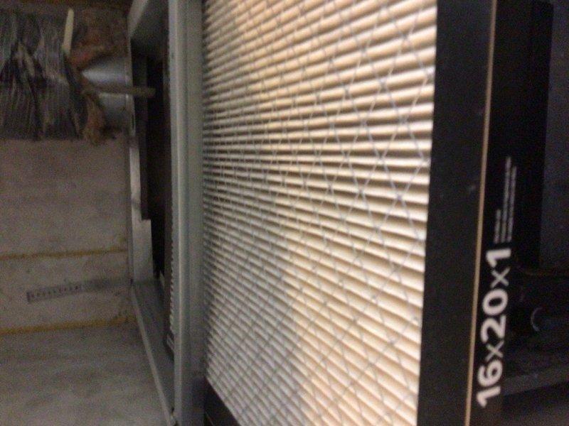 Completed comprehensive cooling system tune-up on 11-year-old outdoor AC unit. Performed standard maintenance protocol including inspection of condenser coil, refrigerant levels, electrical connections, and capacitor function. Verified proper airflow through supply registers and inspected return air filter (16x20x1 pleated filter found in serviceable condition). System operating within normal parameters upon completion of preventive maintenance service.