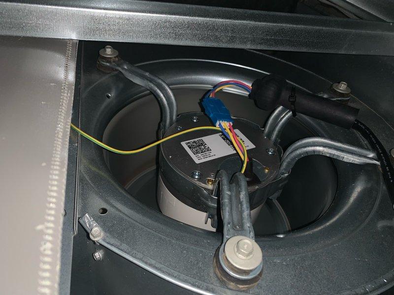 Completed comprehensive cooling maintenance on dual 9-year-old AC systems. Performed full tune-up procedures including inspection of blower motor assemblies, verified proper operation of all electrical connections and terminal blocks, checked refrigerant lines and drainage hoses for secure connections, and cleaned accumulated dust from internal components. Both systems tested and confirmed operational with all components functioning within normal parameters.