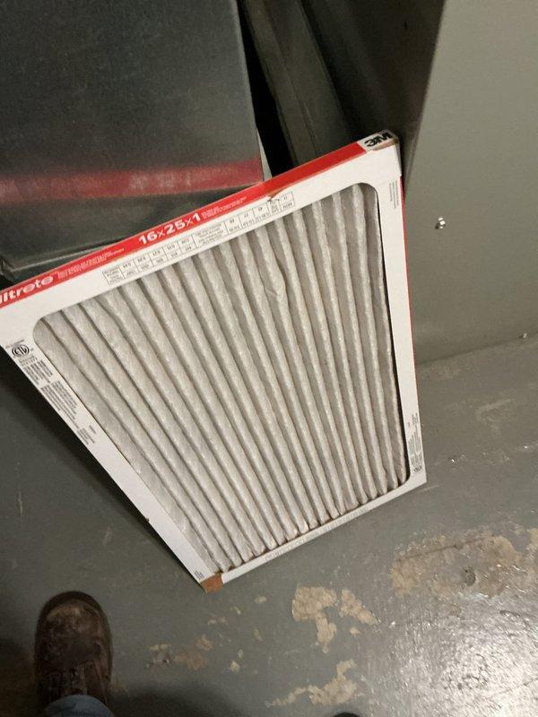 Completed comprehensive cooling system tune-up on ground-level AC unit located at rear of property. Performed standard maintenance protocol including system inspection, filter replacement with new 16x25x1 Filtrete filter, and verification of return air grille condition. All components operating within normal parameters upon completion of service.