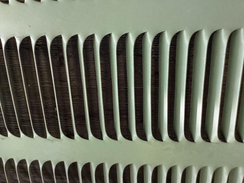 Completed cooling maintenance tune-up on HVAC system. Inspected heat exchanger fins and evaporator coils, which showed clean condition with proper alignment and no signs of deterioration. System confirmed operational and running efficiently upon completion of routine maintenance procedures.