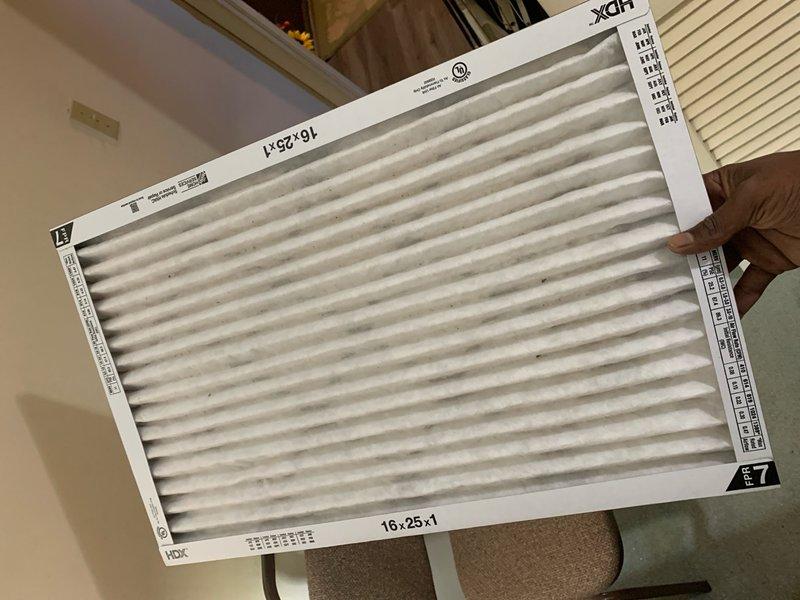 Completed comprehensive cooling maintenance on an 11-year-old AC system manufactured in 2014. Performed standard tune-up procedures including inspection of the blower motor assembly and replacement of the 16x25x1 air filter, which showed moderate dust accumulation consistent with normal usage. System tested and confirmed operational at completion of service.