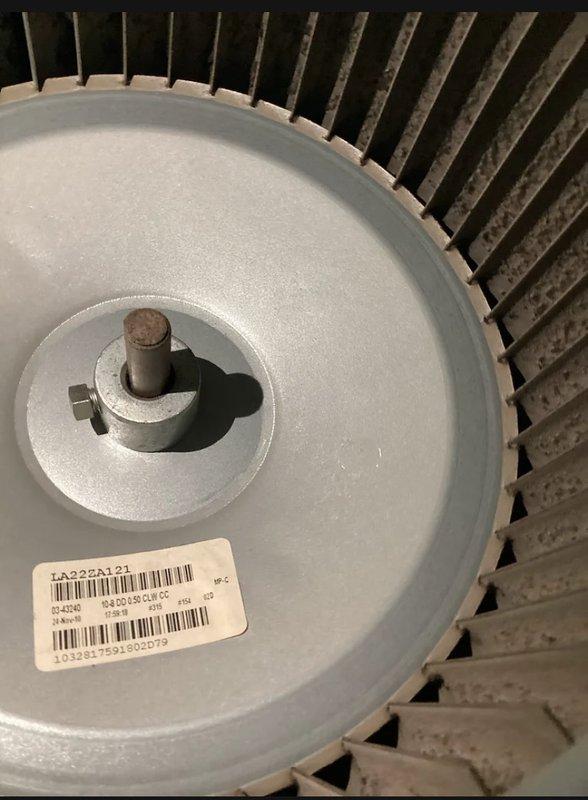 Completed comprehensive cooling maintenance on an 11-year-old AC system manufactured in 2014. Performed standard tune-up procedures including inspection of the blower motor assembly and replacement of the 16x25x1 air filter, which showed moderate dust accumulation consistent with normal usage. System tested and confirmed operational at completion of service.