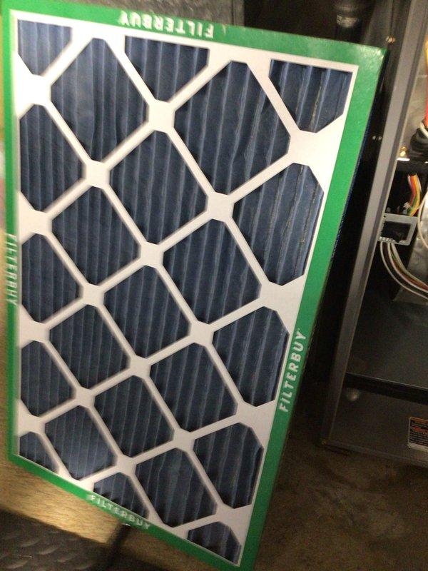 Completed first-time preventive maintenance cooling inspection on a 16-year-old air conditioning system. Performed comprehensive system evaluation including inspection of outdoor condenser unit, verification of proper airflow through protective grille, and assessment of unit mounting and levelness on concrete pad. Replaced air filter with new pleated media filter to ensure optimal airflow and system efficiency for the 2024 cooling season.