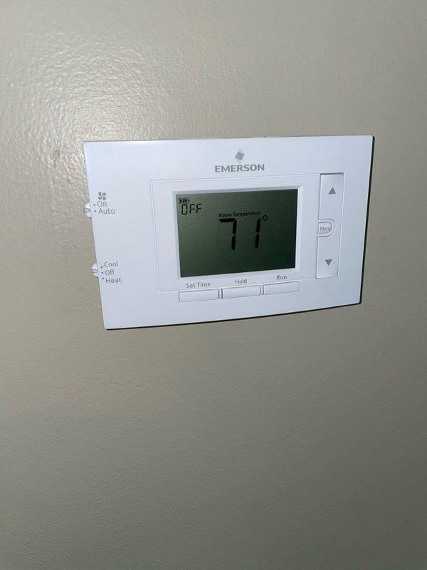 Responded to no cooling call on 12-year-old Trane system. Upon arrival, performed electrical diagnostics on control board and measured 122.4 volts at the low-voltage transformer. Identified failed control board preventing system operation. Replaced defective control board, verified proper voltage supply, and tested all electrical connections. Cycled system through complete cooling operation, confirmed thermostat communication restored, and verified unit returned to normal cooling function. System operating within manufacturer specifications at time of departure.