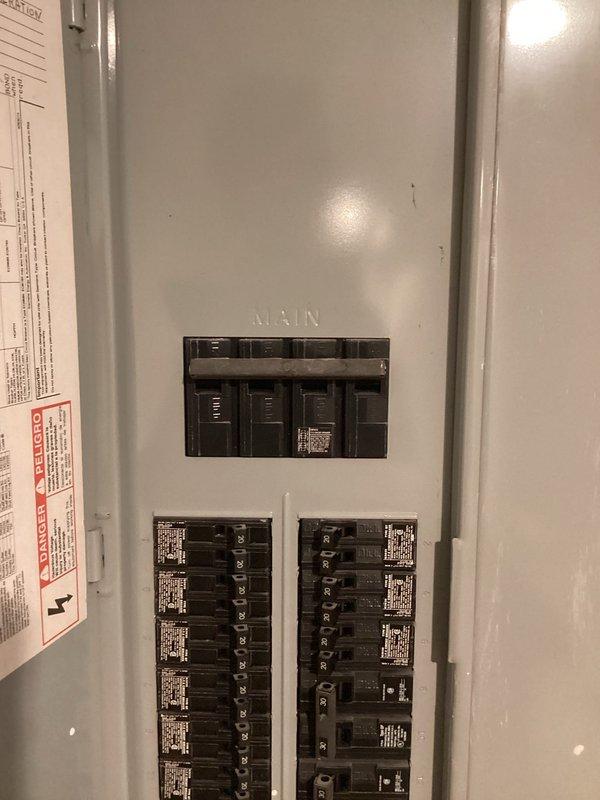 Responded to emergency service call for electrical panel with receptacles reported as extremely hot to the touch. Upon arrival, conducted thorough inspection of main electrical panel and all circuit breakers. Performed thermal imaging and visual assessment to identify any overheating connections, loose wiring, or overloaded circuits that could cause dangerous heat buildup. Verified proper torque on all breaker connections, inspected bus bars for signs of arcing or deterioration, and tested all circuits for proper amperage draw and functionality to ensure safe operation of the electrical system.