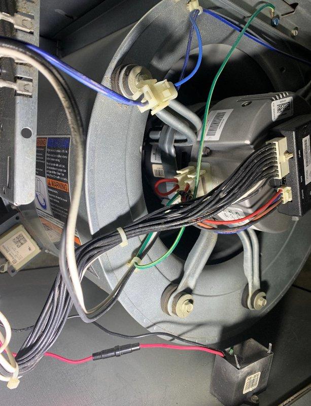 Completed comprehensive cooling maintenance on two 9-year-old air conditioning systems. Performed full tune-up procedures including inspection of blower motor assembly, electrical connections, and evaporator coil components. Both systems tested and confirmed operational with all components functioning within normal parameters.