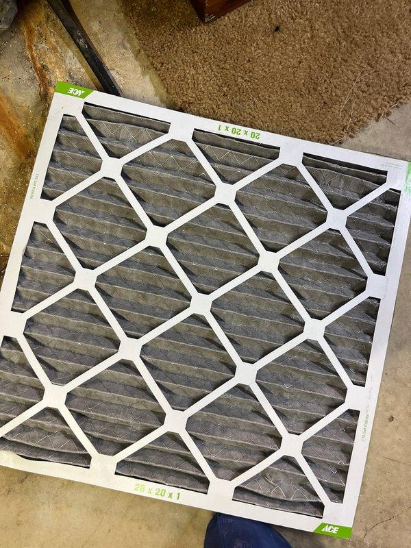 Completed cooling tune-up on 3-year-old outdoor AC unit, performing comprehensive system inspection and maintenance. Inspected blower motor assembly and housing, verified proper operation and electrical connections. Replaced air filter with new pleated media filter to ensure optimal airflow and system efficiency.