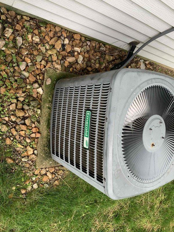 Completed comprehensive cooling tune-up on a 10-year-old residential air conditioning unit located on the side of the home. Performed standard maintenance protocol including visual inspection of condenser unit, electrical testing with digital multimeter showing proper amperage readings, and verification of system operation. Unit found to be in satisfactory working condition with no immediate repairs required.