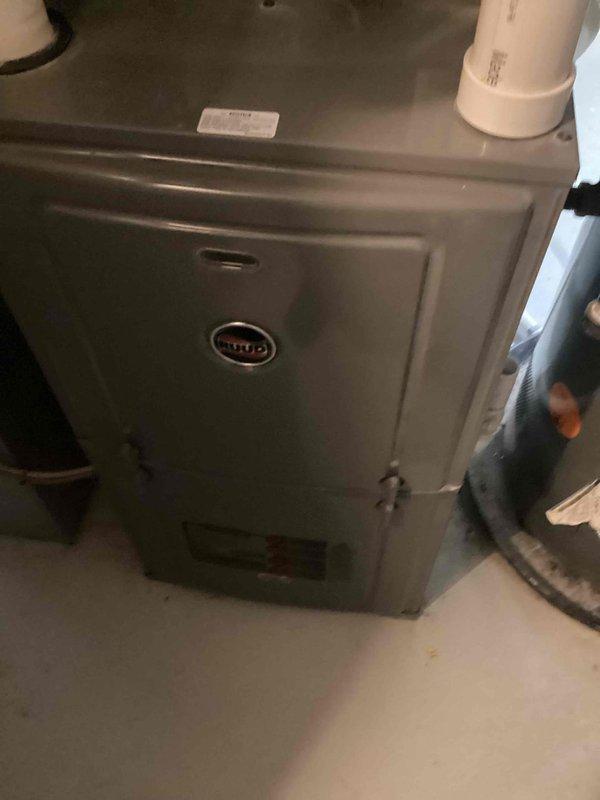 Responded to no-cool call where AC unit would not start. Upon arrival, inspected thermostat wiring and found loose or improperly connected wire at terminal block, which was preventing proper signal communication to the outdoor unit. Verified furnace and indoor air handler were receiving power and checked electrical connections at equipment. Secured thermostat wiring connections, tested system operation, and confirmed unit cycled on properly with adequate cooling performance restored.