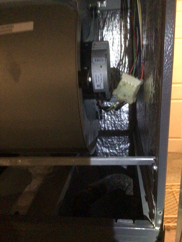 Performed comprehensive cooling maintenance tune-up on 9-year-old air conditioning system. Completed full system inspection including air handler components, ductwork integrity check, electrical connections, and ventilation grille assessment. All components found operating within normal parameters with proper airflow through return air grille and adequate duct configuration in confined utility space. System confirmed working efficiently with no issues identified requiring immediate attention.