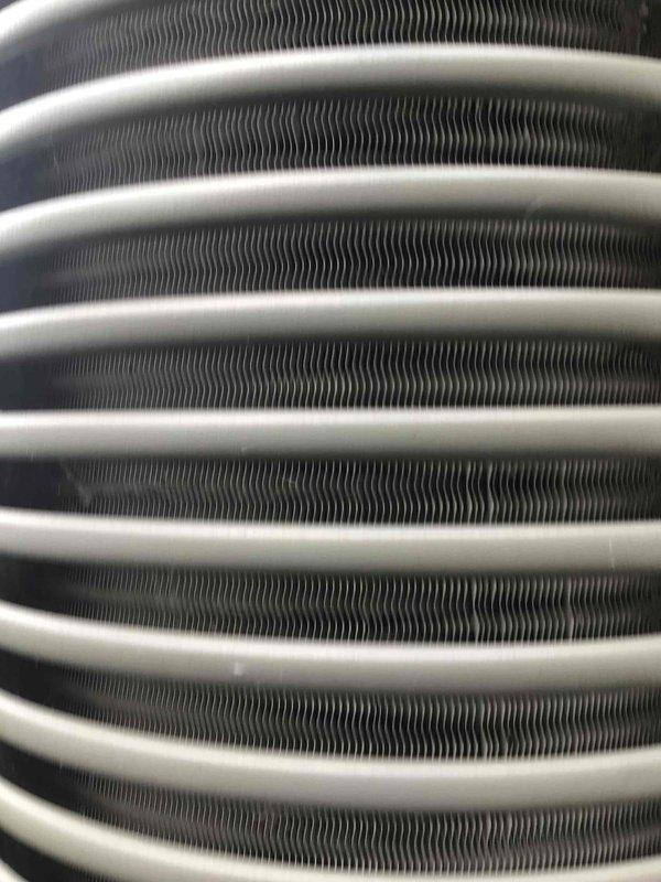 Completed comprehensive AC tune-up and maintenance inspection on 8-year-old cooling system. Performed thorough examination of evaporator coil, which showed clean fins and proper spacing with no debris accumulation or corrosion present. Inspected refrigerant lines, ductwork connections, and all accessible system components to ensure optimal performance and efficiency for the cooling season.