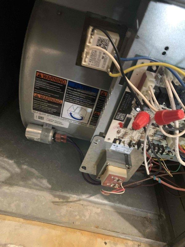 Completed comprehensive cooling season tune-up on 9-year-old Lennox system. Performed standard preventive maintenance protocol including inspection of blower motor assembly, electrical connections, control board components, and all associated wiring. System tested and confirmed operational with all components functioning within normal parameters.