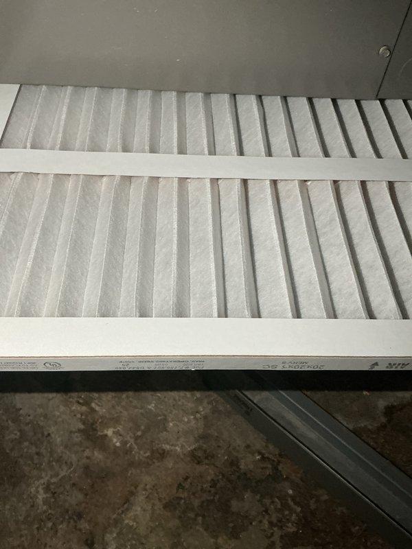 Responded to no cooling complaint on second floor unit that was frozen during previous day's maintenance visit. Performed diagnostic evaluation to determine root cause of freeze-up condition. Inspected air filter and found it to be clean with minimal debris accumulation, ruling out restricted airflow as primary cause. Completed thorough system assessment and performed necessary maintenance procedures to restore proper cooling operation.