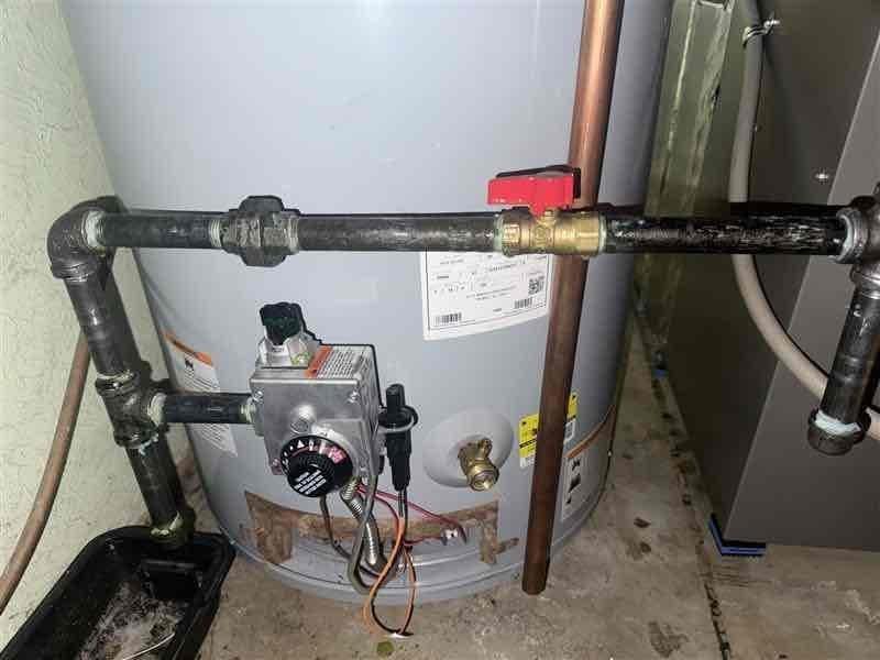 Responded to reported gas leak on 2-month-old furnace installation under first-year warranty. Upon arrival, conducted thorough inspection of gas supply lines, connections, and furnace components using leak detection methods. Verified and tightened all gas pipe fittings at furnace connection points, inspected gas valve assembly and associated hardware for proper installation and secure connections. Performed pressure test on gas lines to confirm system integrity and verified no active leaks present following corrections. All connections now secure and operating safely within manufacturer specifications.