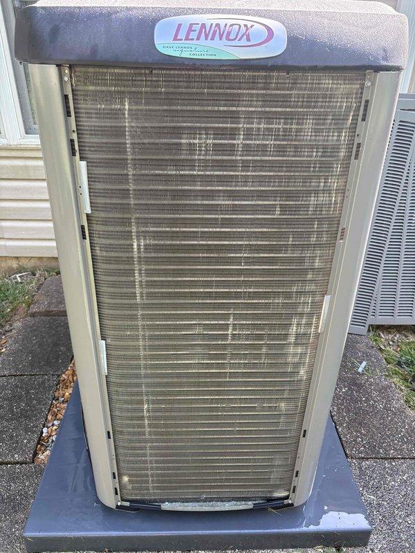 Completed cooling system tune-up on 7-year-old Lennox ground-level condenser unit. Performed standard maintenance including coil inspection, system diagnostics, and filter evaluation. Addressed customer concern regarding refrigerant line disconnection from previous service visit; examined and reconnected piping as needed to restore proper system configuration.