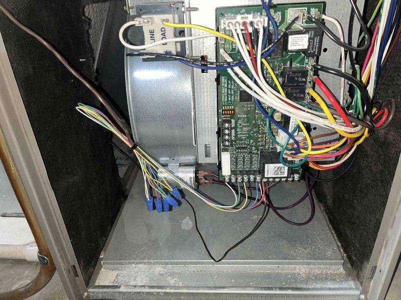 Completed comprehensive AC maintenance tune-up on Amana cooling system with no issues reported. Performed standard seasonal inspection including electrical controls, refrigerant levels, condenser coil cleaning, and system performance verification. Unit operating within manufacturer specifications with all components functioning properly.