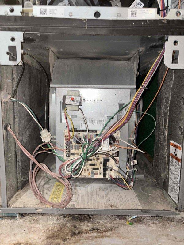 Completed comprehensive cooling system tune-up on a 4-year, 9-month-old air conditioning unit with no reported issues or symptoms. Performed full system inspection including electrical components, control boards, and wiring connections within the air handler compartment. Identified and addressed heavily soiled air filter with significant dust and debris accumulation at the outdoor condenser unit, which was restricting proper airflow. Cleaned filter media, inspected condenser coils, and verified all mechanical and electrical components operating within manufacturer specifications. System tested and confirmed functioning properly upon completion of preventive maintenance service.