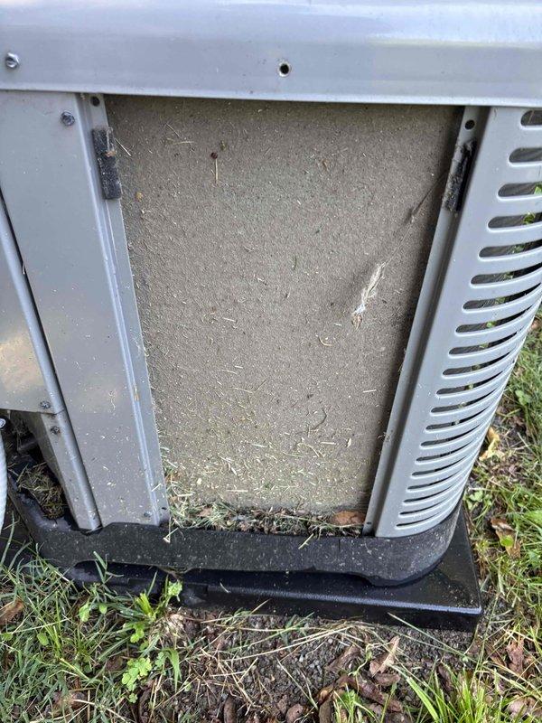 Completed comprehensive cooling system tune-up on a 4-year, 9-month-old air conditioning unit with no reported issues or symptoms. Performed full system inspection including electrical components, control boards, and wiring connections within the air handler compartment. Identified and addressed heavily soiled air filter with significant dust and debris accumulation at the outdoor condenser unit, which was restricting proper airflow. Cleaned filter media, inspected condenser coils, and verified all mechanical and electrical components operating within manufacturer specifications. System tested and confirmed functioning properly upon completion of preventive maintenance service.