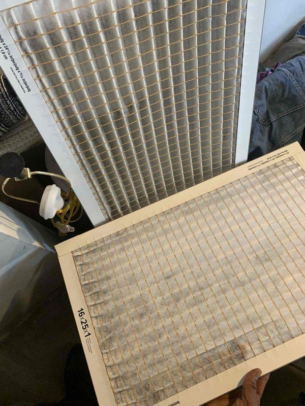 Completed preventive maintenance tune-up on residential air conditioning system as part of Home Depot service agreement. Performed comprehensive system inspection, replaced heavily soiled 16x25x1 air filter with new unit, and verified proper airflow through ductwork. All system components operating within normal parameters upon completion.